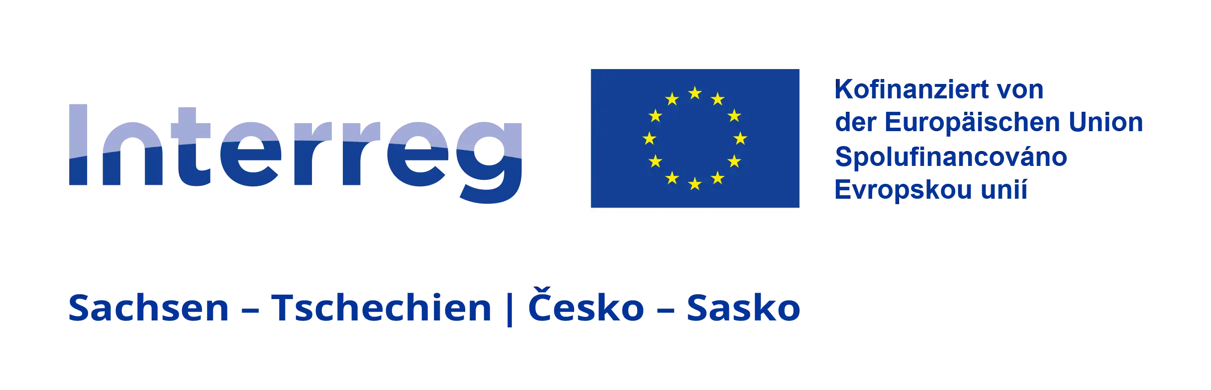 Interreg Sachsen - Tschechien | Cesko - Sasko - Kofinanziert von der Europäischen Union - Spolufinancovano Evropsku unii